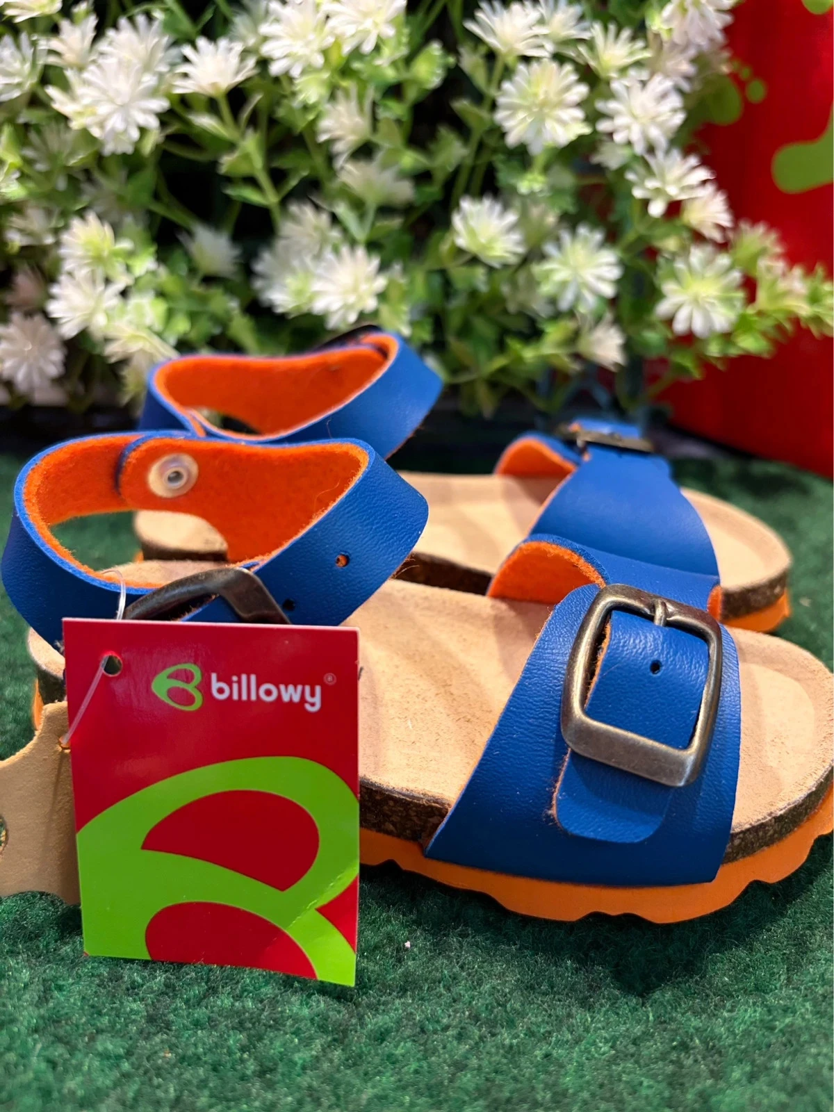 Sandalia azul / naranja - Billowy talla 22 – photo 4